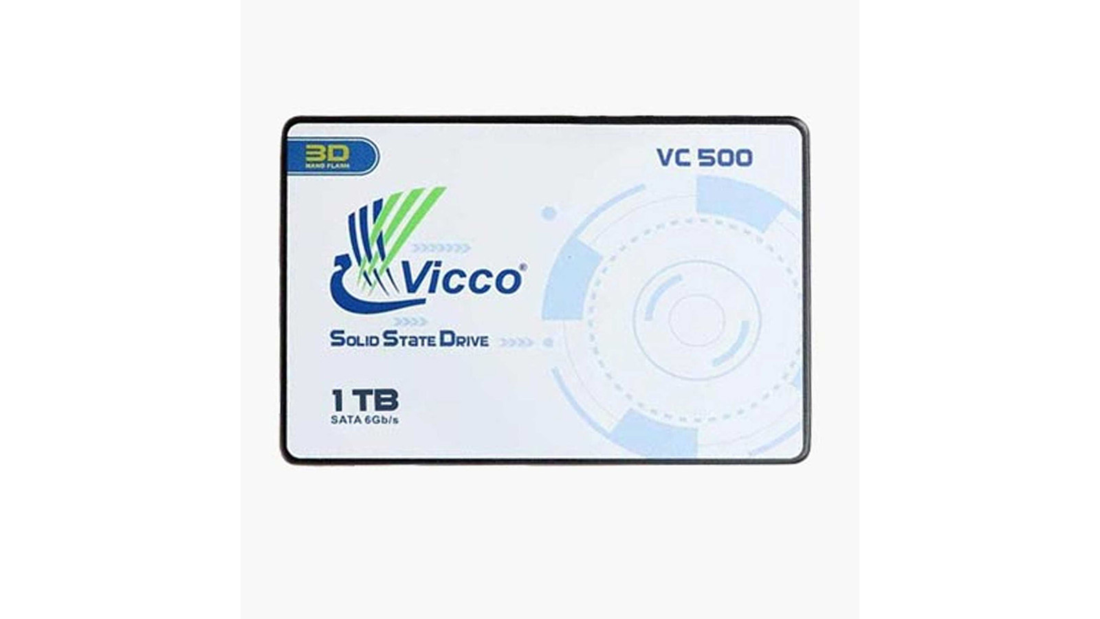 مشخصات فیزیکی اس اس دی اینترنال ویکومن VC 500 ظرفیت 1 ترابایت