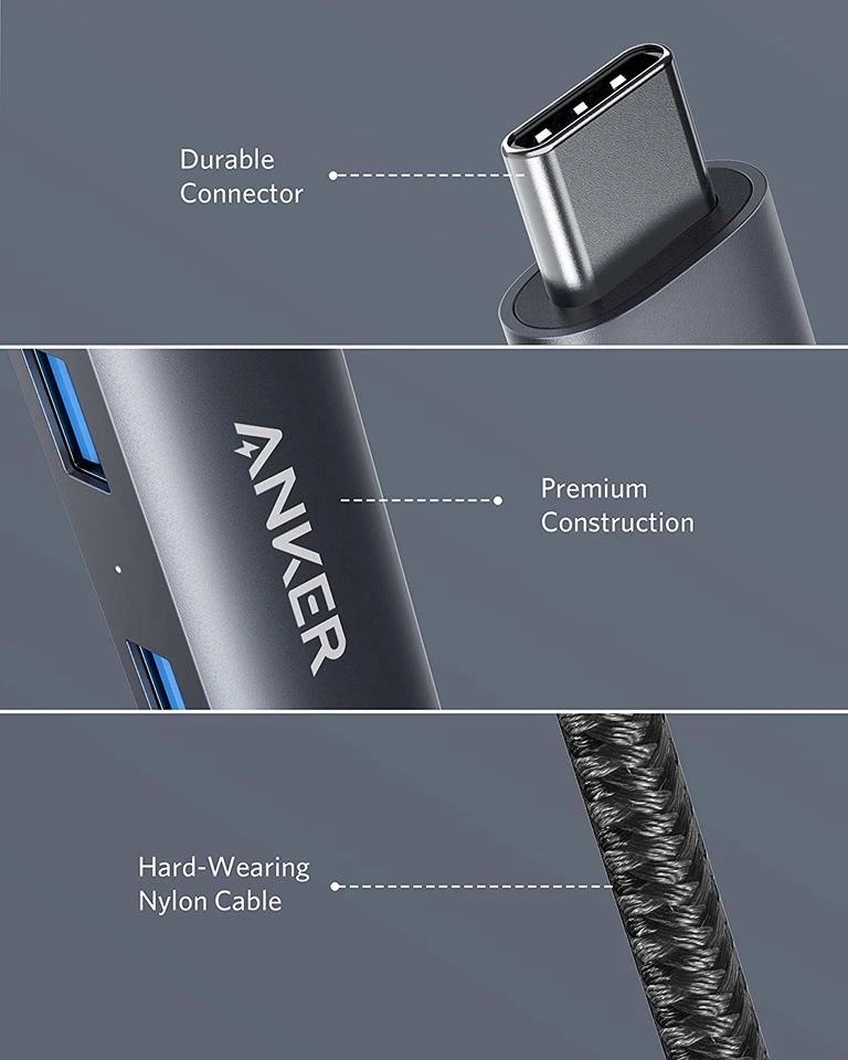 قیمت هاب 5 پورت انکر مدل A8338 USB C