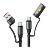 کابل Type-C به Type-C چندکاره ایس فست مدل J6 Acewire Pro