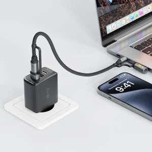 کابل Type-C به Type-C چندکاره ایس فست مدل J6 Acewire Pro