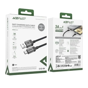 کابل Type-C ایس فست مدل C12 04 طول 1.2 متر