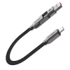 کابل دو سر ایس فست مدل C13 05 رابط Type-C و USB طول 20 سانتی‌متر