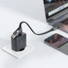 کابل دو سر ایس فست مدل C13 05 رابط Type-C و USB طول 20 سانتی‌متر