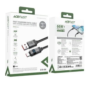 کابل Type-C ایس فست مدل C15 04 طول 1.2 متر