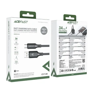 کابل Type-C ایس فست مدل C17 04 طول 1.2 متر