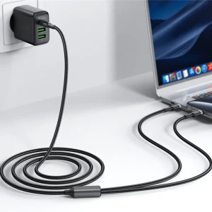 کابل دو سر Type-C ایس فست مدل C22 02 طول 1.25 متر