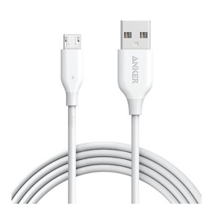 کابل تبدیل USB به Micro-USB انکر مدل A8132 طول 0.9 متر