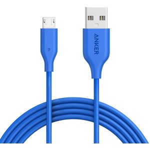 کابل تبدیل USB به Micro-USB انکر مدل A8132 طول 0.9 متر