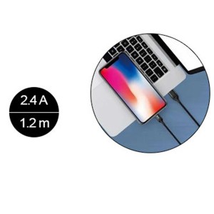 کابل Micro USB بیوا مدل C03V طول 1.2 متر