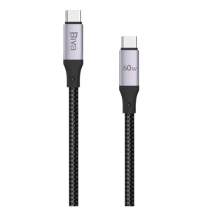 کابل Type-C به Type-C بیوا مدل C34CC طول 1.2 متر توان 60 وات