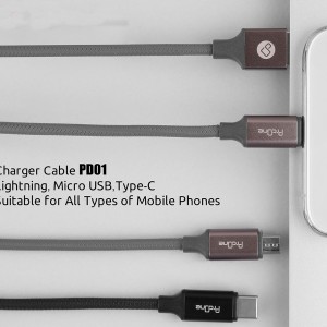 کابل تبدیل USB به Micro-USB پرو‌‌وان مدل PCC160 (PD01) طول 1متر