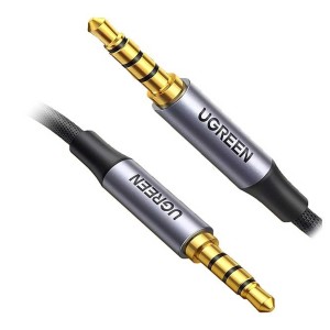 کابل 1 به 1 صدا استریو 3.5 میلی متر TRRS (AUX) یوگرین مدل  AV183 طول 1.5 متر