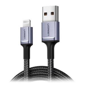 کابل Iphone Lightning یوگرین مدل US398 طول 1 متر