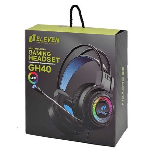 هدست گیمینگ با سیم الون مدل GH40 RGB