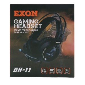 هدست گیمینگ با سیم اکسون مدل GH11 RGB