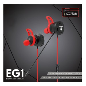 هدفون داخل گوش گیمینگ با سیم فنتک مدل EG1