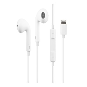 هدفون داخل گوش با سیم اپل مدل EARPODS رابط Lightning