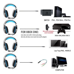 هدست گیمینگ با سیم کوشن مدل G1200