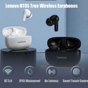 هدفون داخل گوش بی سیم لنوو مدل HT05