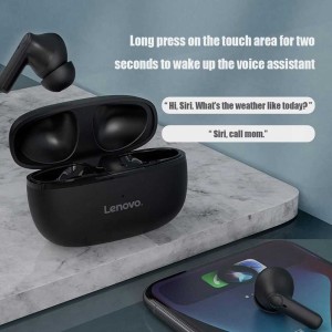 هدفون داخل گوش بی سیم لنوو مدل HT05