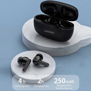 هدفون داخل گوش بی سیم لنوو مدل HT05