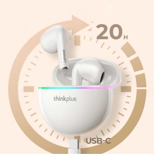 هدفون داخل گوش بی سیم لنوو مدل ThinkPlus XT97
