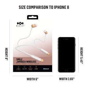 هدفون بی سیم دور گردنی مارلی مدل smile jamaica wireless