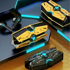 هدفون داخل گوش بی سیم مکا مدل F5 RGB