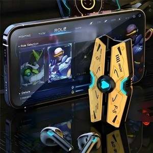 هدفون داخل گوش بی سیم مکا مدل F5 RGB