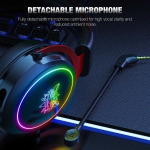 هدست گیمینگ باسیم اونیکوما مدل RGB X10