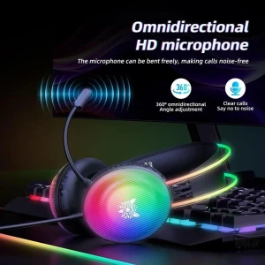 هدفون با سیم گیمینگ اونیکوما مدل X29 RGB