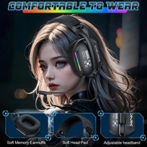 هدفون با سیم گیمینگ اونیکوما مدل X12 RGB