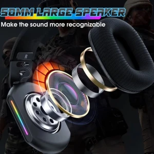 هدفون با سیم گیمینگ اونیکوما مدل X12 RGB