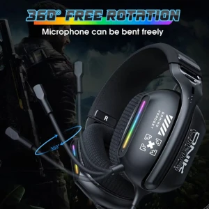 هدفون با سیم گیمینگ اونیکوما مدل X12 RGB