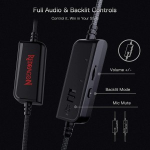 هدست گیمینگ با سیم ردراگون مدل PANDORA H350RGB