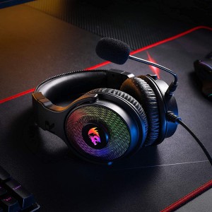 هدست گیمینگ با سیم ردراگون مدل PANDORA H350RGB