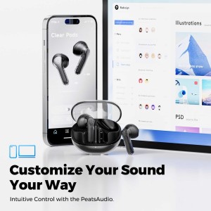 هدفون داخل گوش بی سیم ساندپیتز مدل Clear Pods