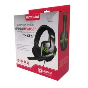 هدست گیمینگ با سیم تسکو مدل TH 5127