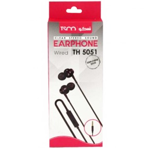 هدفون داخل گوش با سیم تسکو مدل TH-5051