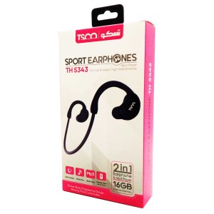 هدفون داخل گوش بی سیم تسکو مدل TH-5343 حافظه داخلی 16 گیگابایت