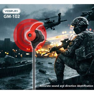 هدفون داخل گوش گیمینگ با سیم یس پلاس مدل GM102