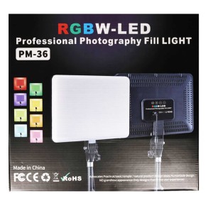نور ثابت سرامیکی مدل PM36 RGB 36W