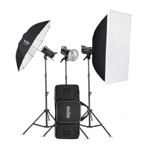 کیت فلاش استودیویی سه شاخه گودکس مدل SK300II V