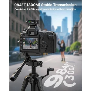 میکروفون یقه ای بی سیم دو کاربره بویا مدل BOYAMIC 2 01 رابط Type-C و جک 3.5 میلی متری همراه میکروفون یقه‌ای باسیم