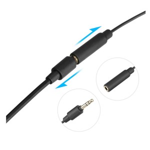 میکروفون یقه ای با سیم بویا مدل BY-M2 رابط Lightning