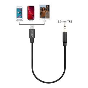 میکروفون یقه ای با سیم بویا مدل BY-M2 رابط Lightning