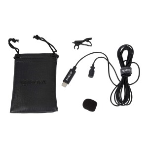 میکروفون یقه ای با سیم بویا مدل BY-M3 رابط Type-C