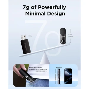 میکروفون یقه ای بی سیم دوکاربره بویا مدل BOYA MAGIC 05 رابط Type-C