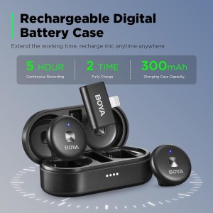 میکروفون یقه ای بی سیم بویا مدل Omic D رابط Lightning