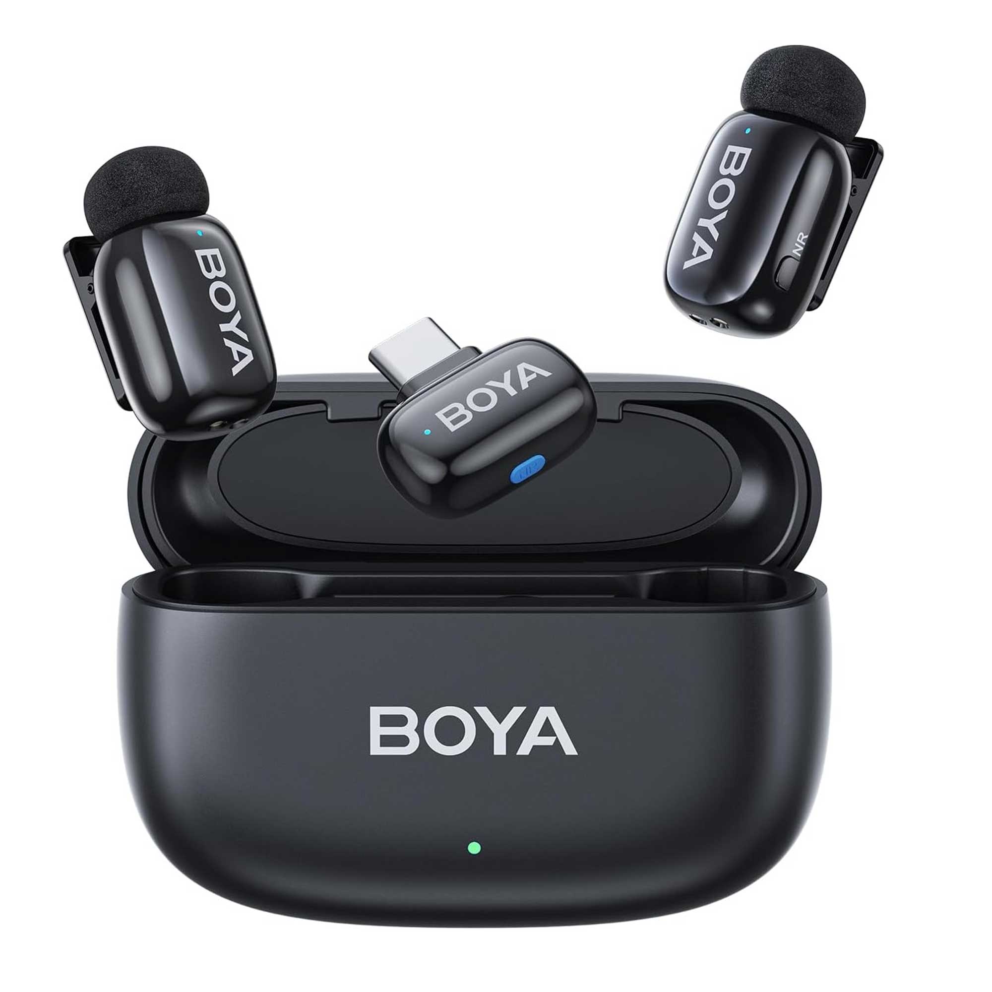 میکروفون یقه‌ای دو کاربره بویا مدل 14 BOYA MINI رابط Type C خرید و قیمت